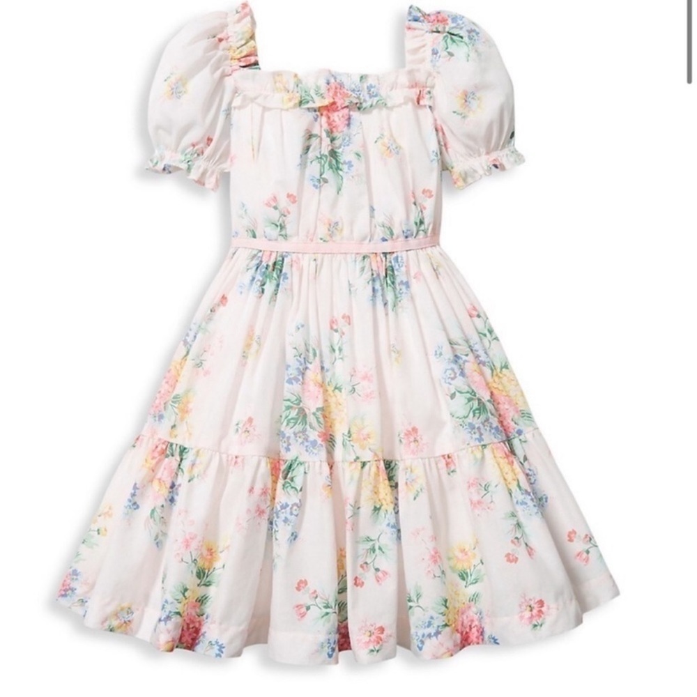 Janie and jack puff sleeve dress size 5